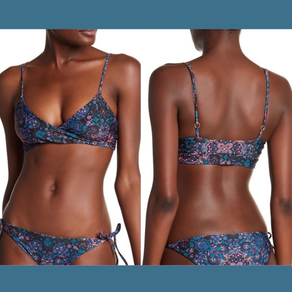 NWT‎ $95 L Space Rocky Convertible Strap Bikini Top [SZ XS ]